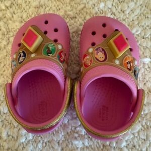 Pink Princess Light Up CROCS